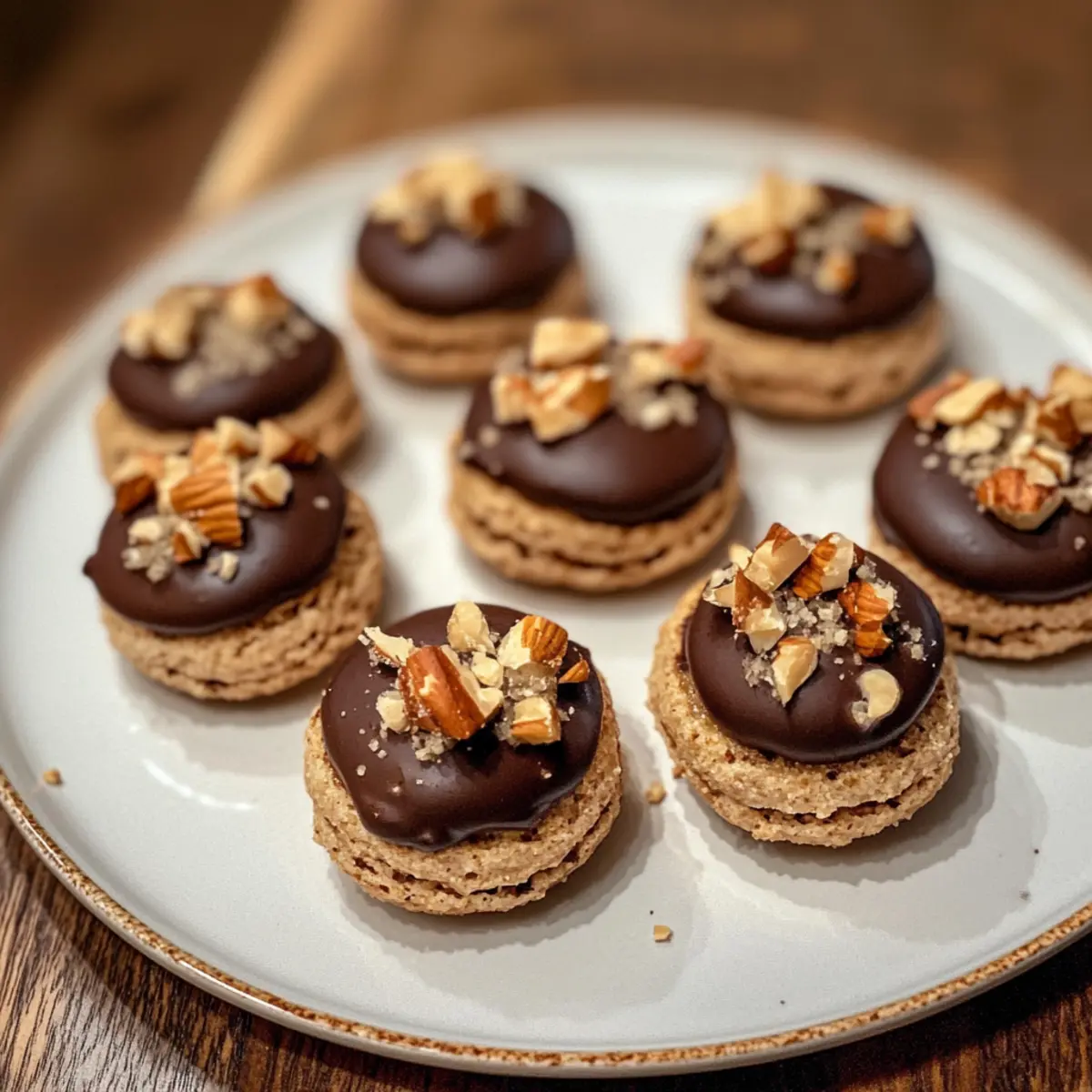 Nuss Marzipan Makronen einfach selbst gemacht