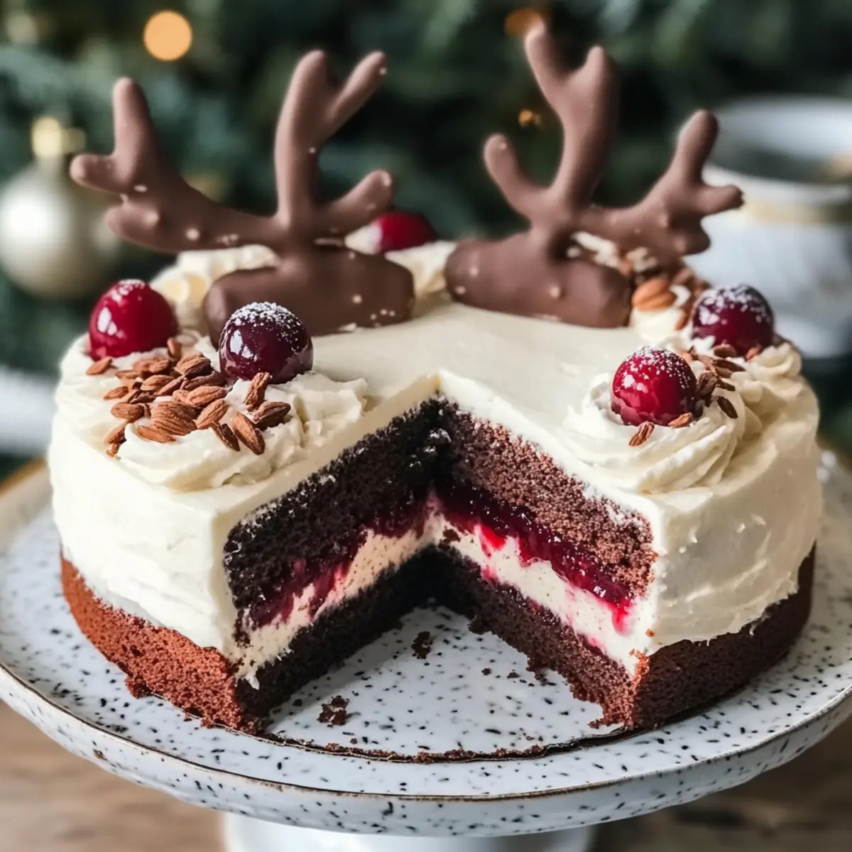 Rentier Kuchen – Einfaches Rezept für Weihnachten