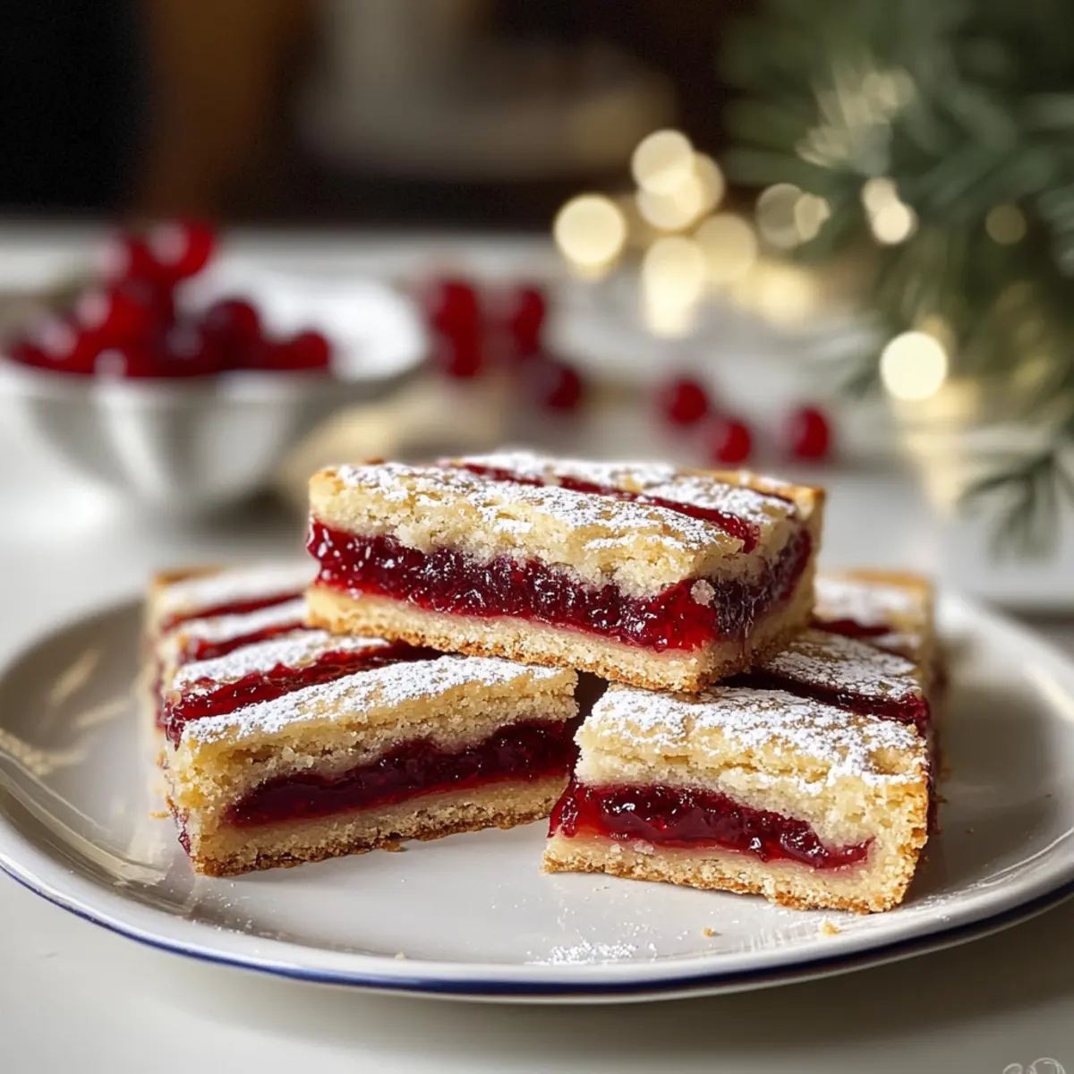 Rezept für zarte Linzer Streifen ganz einfach