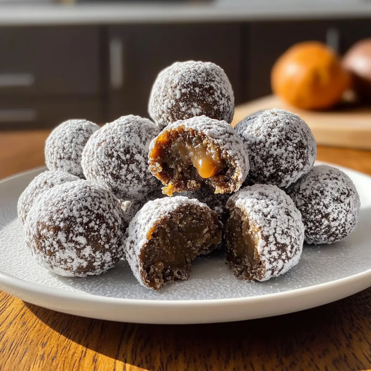 Schoko-Karamell-Kugeln einfach selbstgemacht