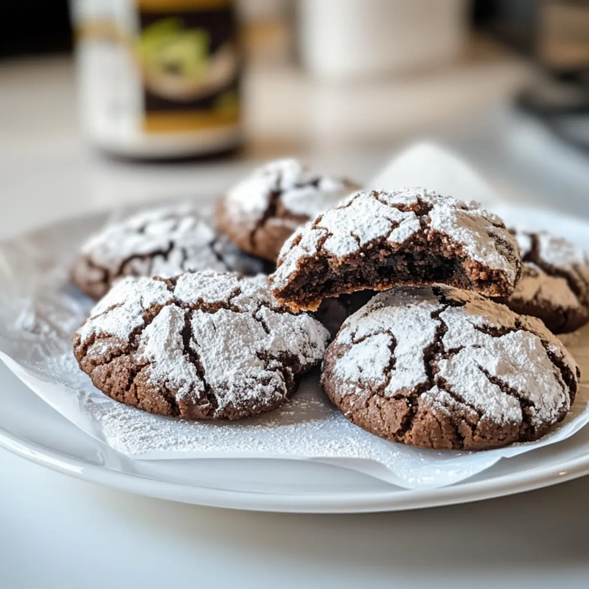 Schoko Crinkle Kekse – Himmlisch schokoladige Leckerbissen