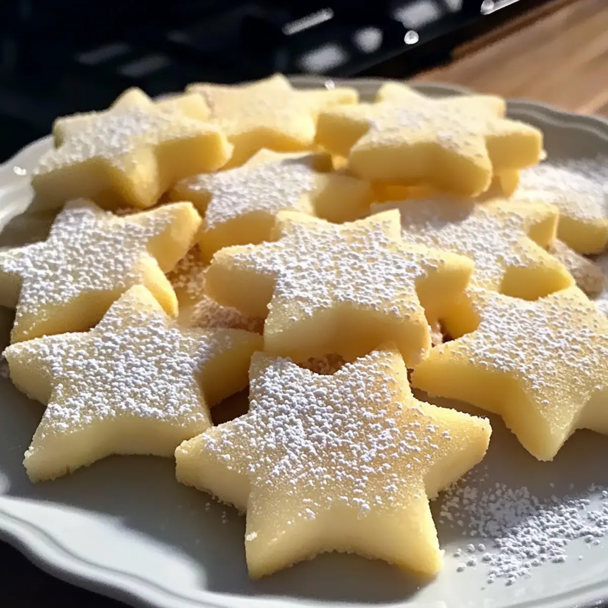 Zarte Zitronensterne: Himmlische Zitronenkekse entdecken