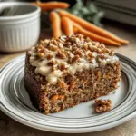 Mehlfreier Haferflocken-Möhrenkuchen