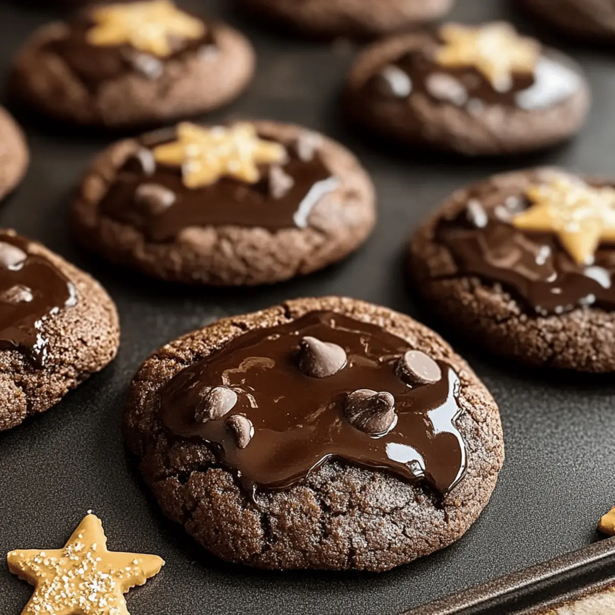 Schokoladenkekse für Weihnachten selbstgemacht