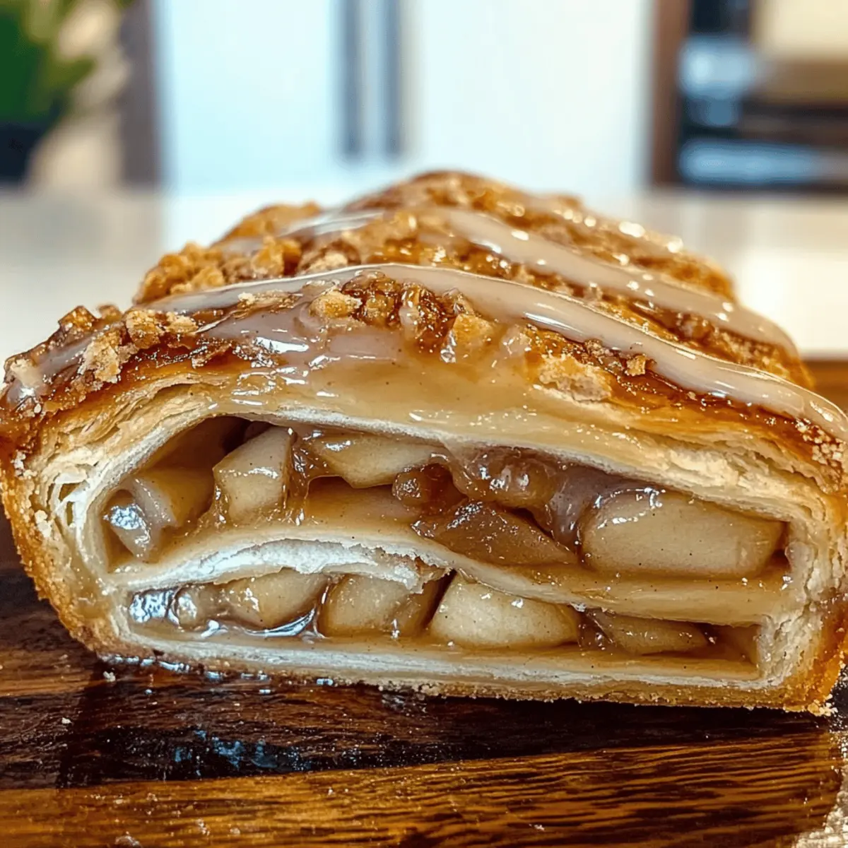 Wisconsin Apfel Kringle – Flaky Genuss für jeden Tag