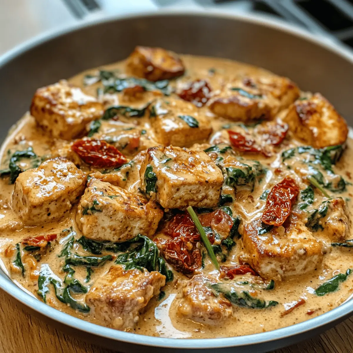 Heirate mich – Tofu mit italienischem Flair genießen