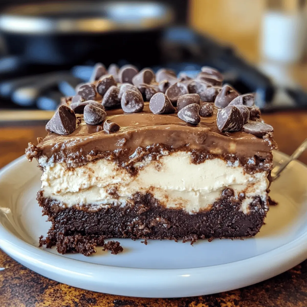 Schokoladenlasagne pflanzlich und glutenfrei genießen