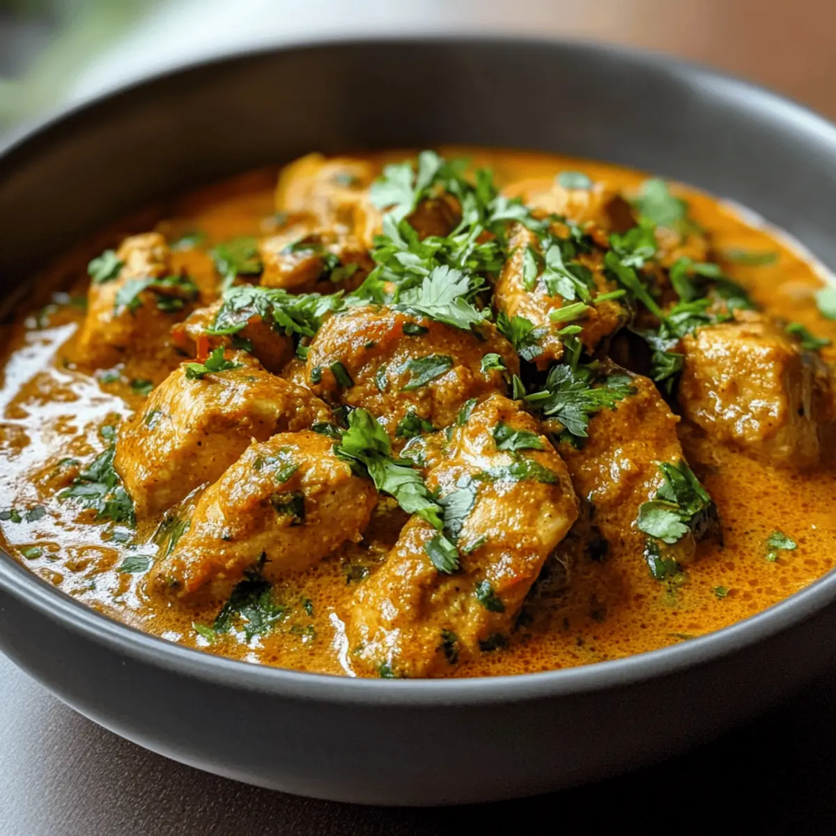 Indisches Hühnercurry mit Kokosmilch Rezept leicht gemacht