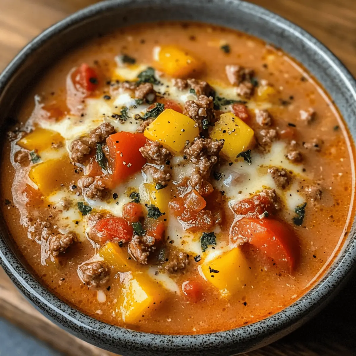 Pizzasuppe: Herzhaftes Wohlfühlessen für jeden Tag