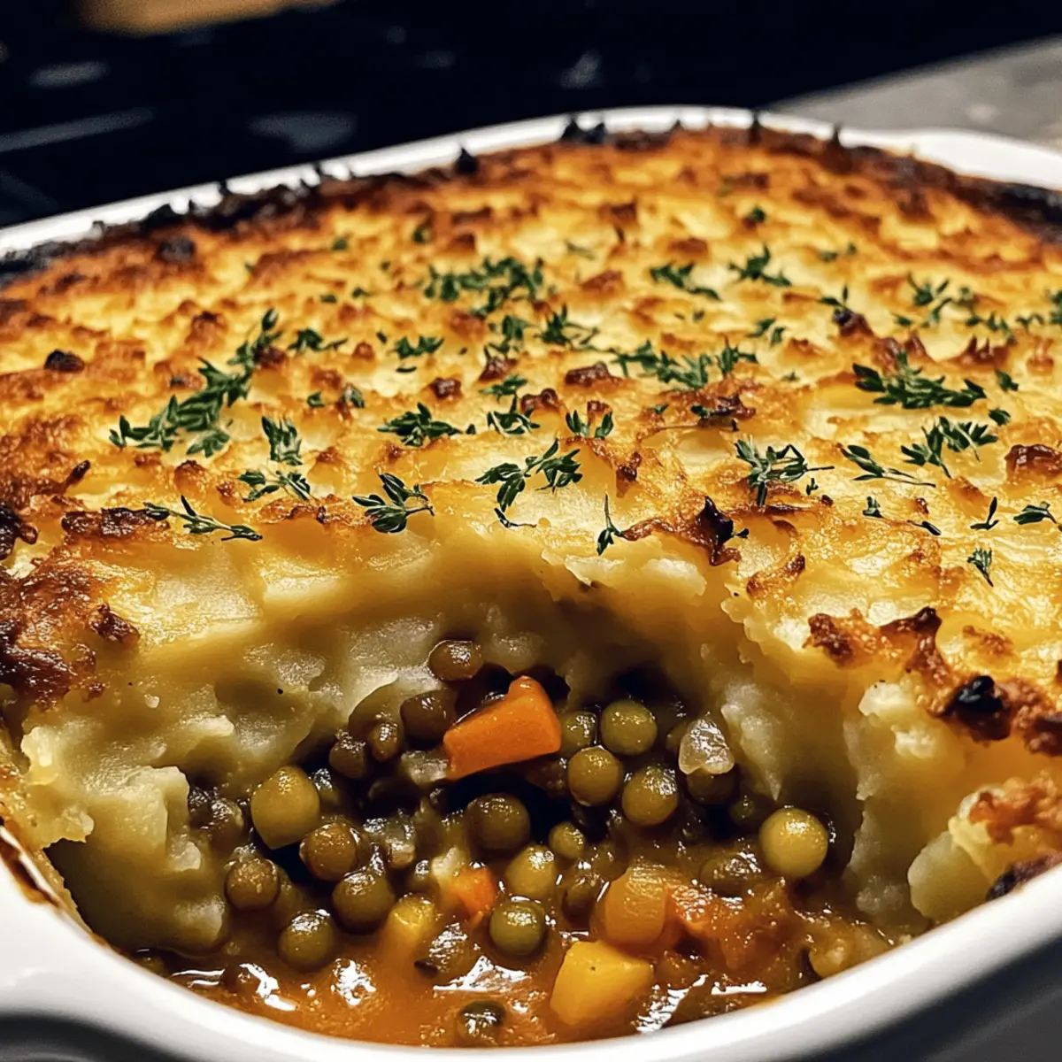 Vegetarische Hirtenpastete für Wohlfühlmomente