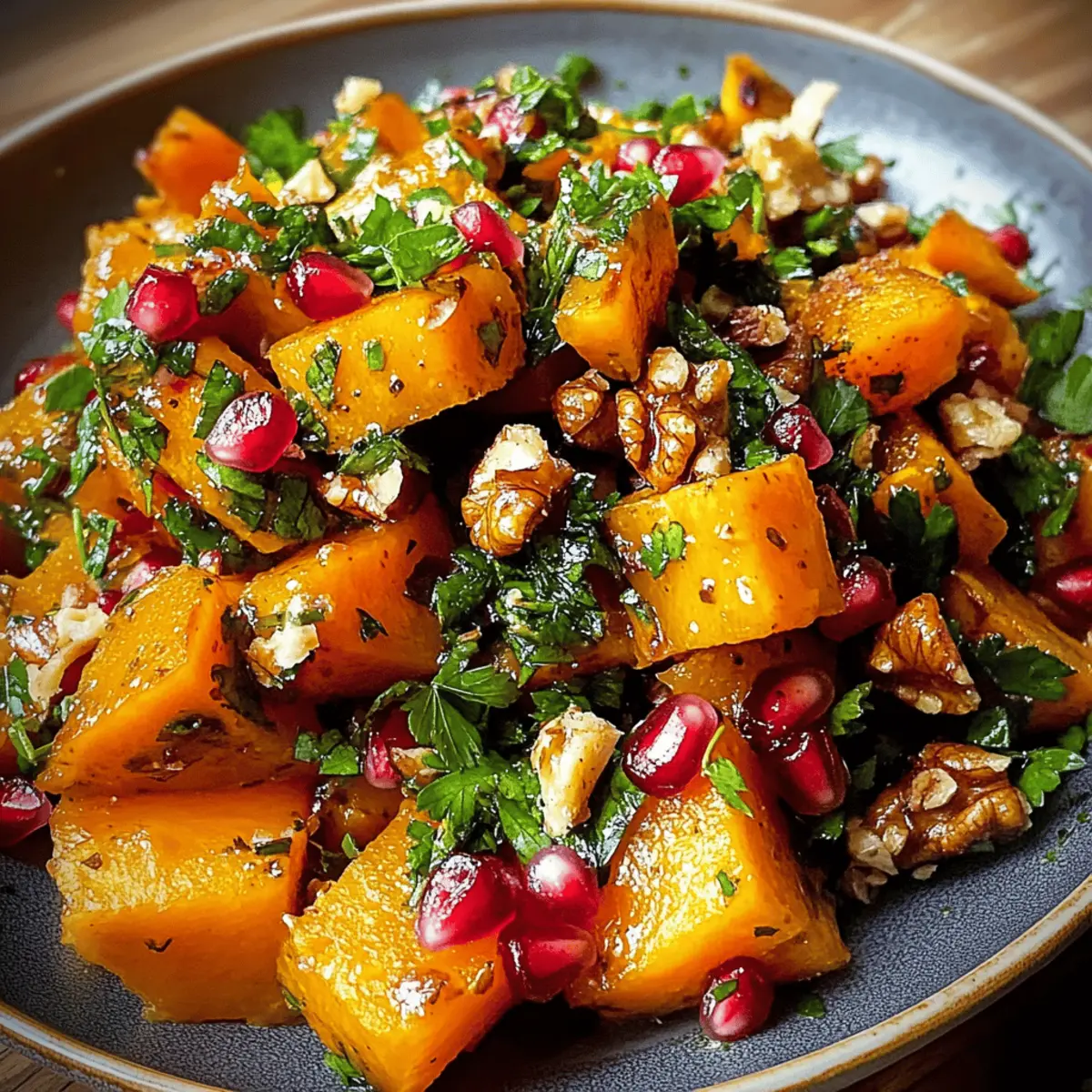 Libanesischer gerösteter Kürbissalat – So lecker und gesund