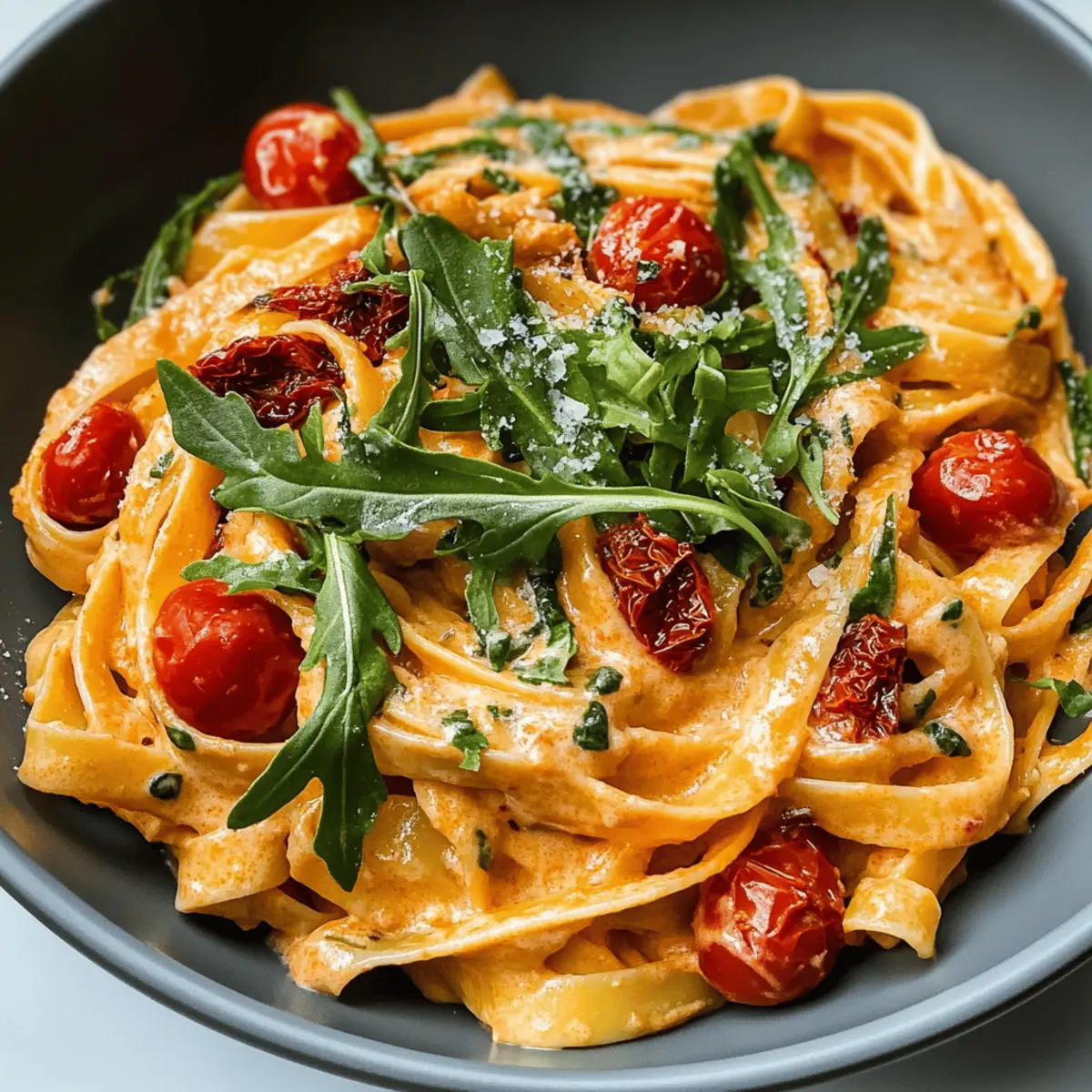 Sonnengetrocknete Tomaten Pasta ganz cremig genießen
