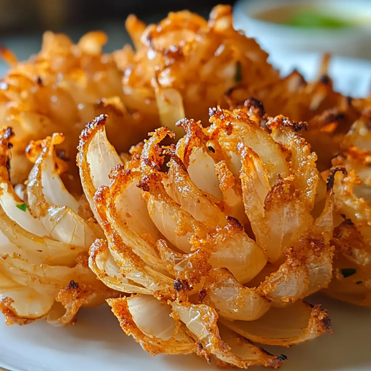 Luftfritteuse blühende Zwiebeln Rezept für Genuss