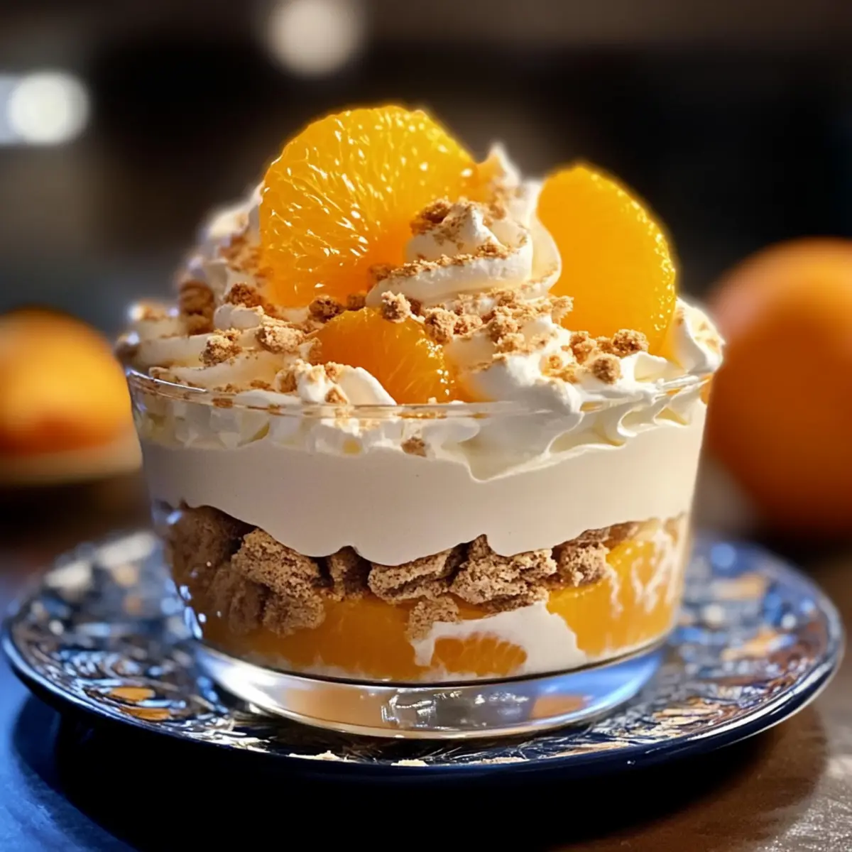 Festliche Spekulatius Mandarinen Quark Creme ganz einfach