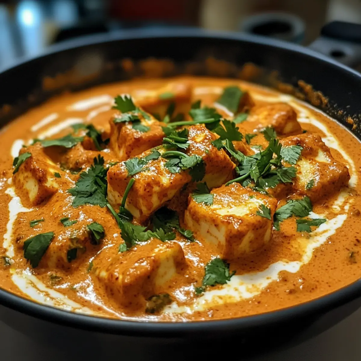 Halloumi Makhani: Cremiger Genuss aus Indien