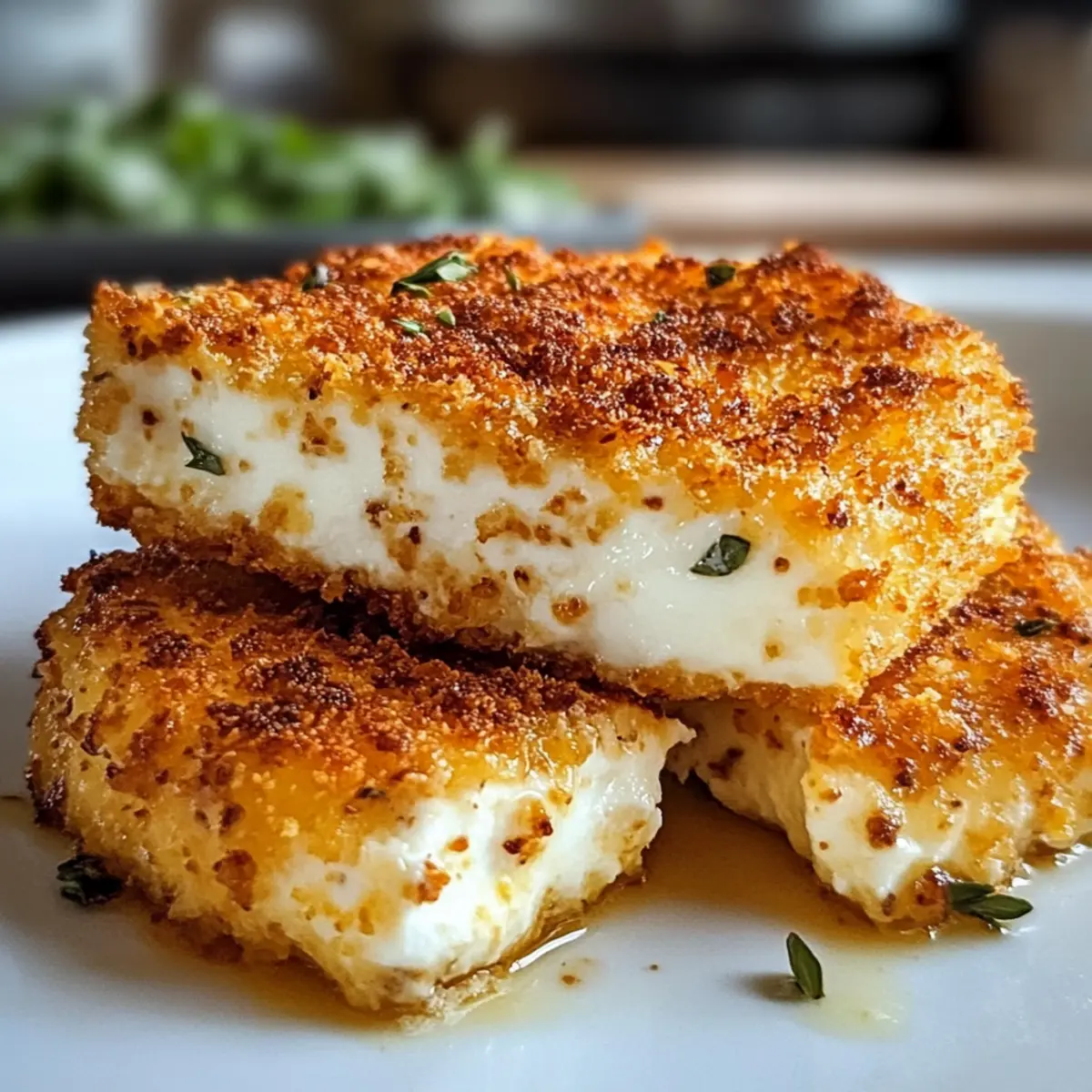 Knuspriger Feta aus dem Airfryer einfach selbstgemacht