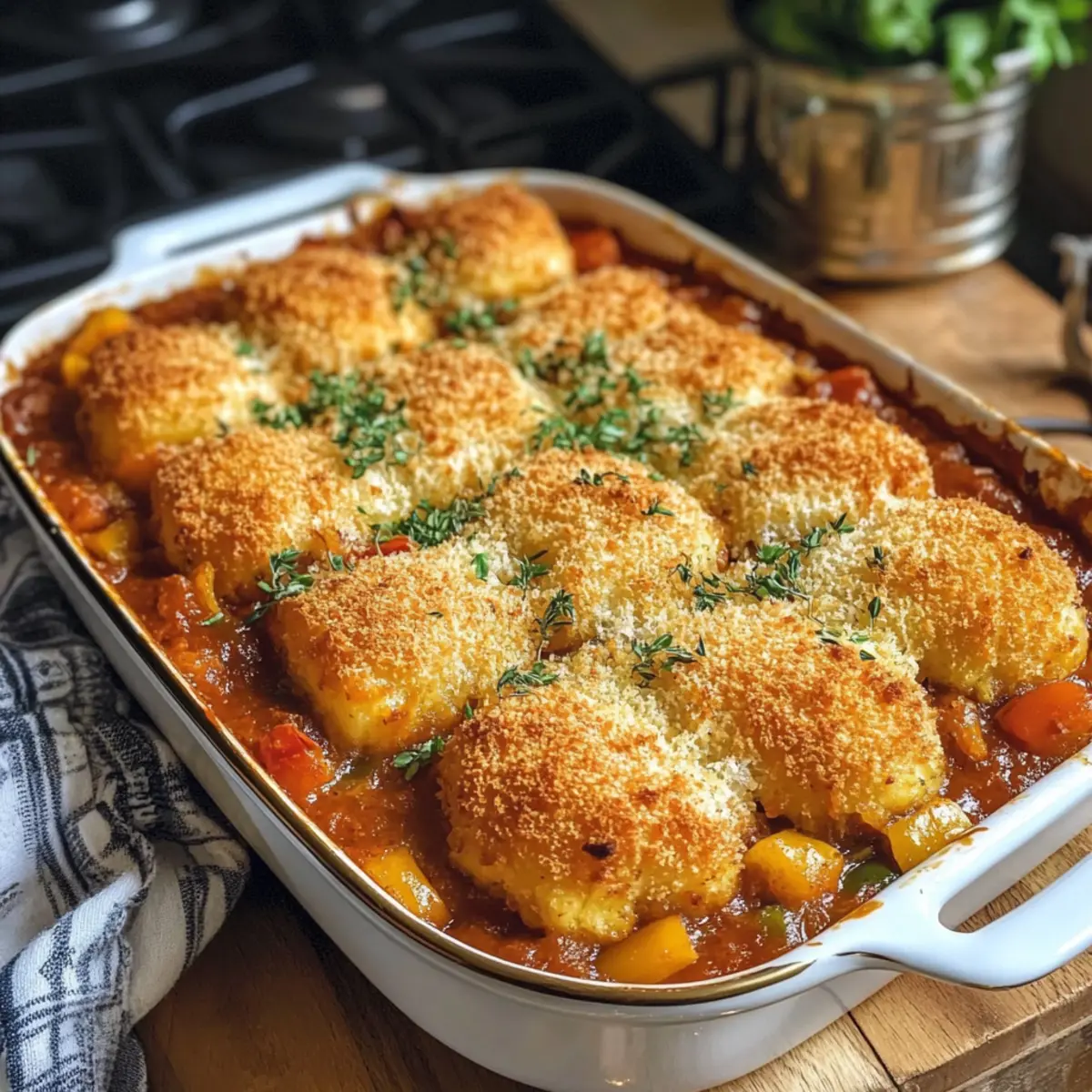 Kroketten-Hack-Auflauf für ein gemütliches Abendessen