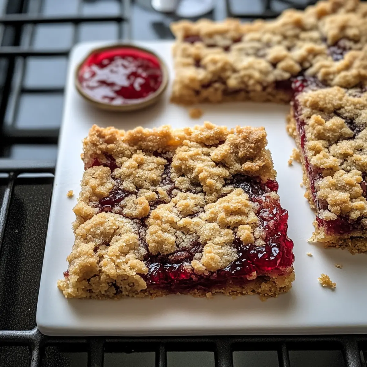 Leckere Streuselplätzchen mit Marmeladenfüllung ganz einfach