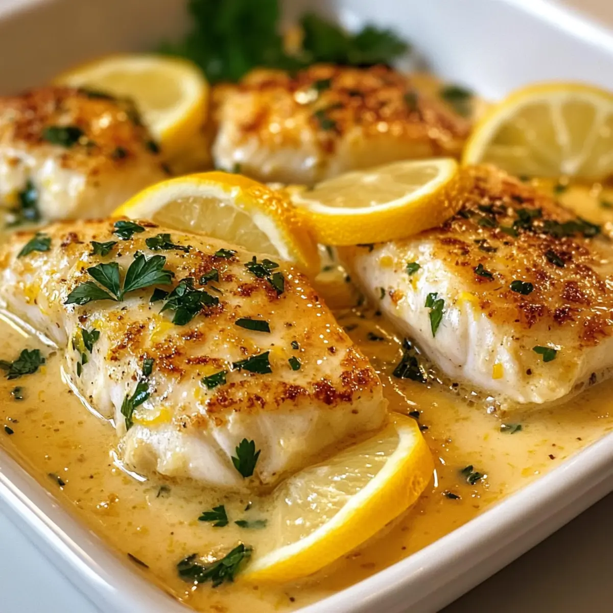 Saftiges Zitronen-Fischfilet aus dem Ofen geniessen