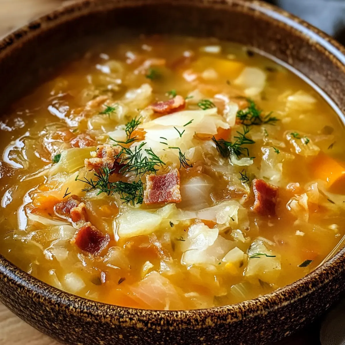 Sauerkraut-Suppe: Herzhaft & einfach zubereitet