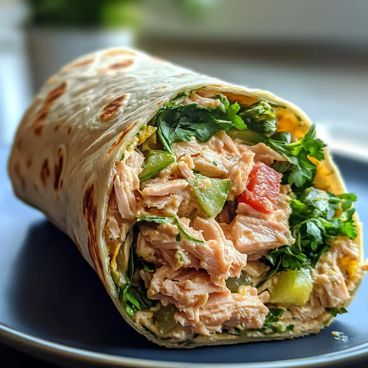 Schneller Thunfisch-Wrap: Lecker und einfach!