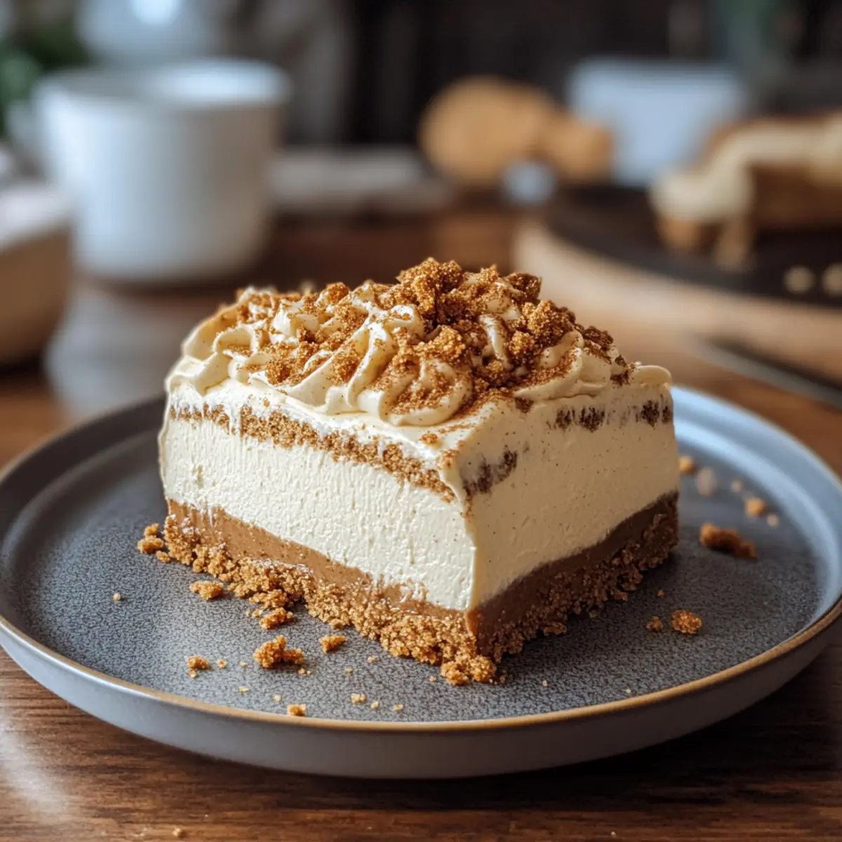 Spekulatius Kuchen ohne Backen für festliche Momente
