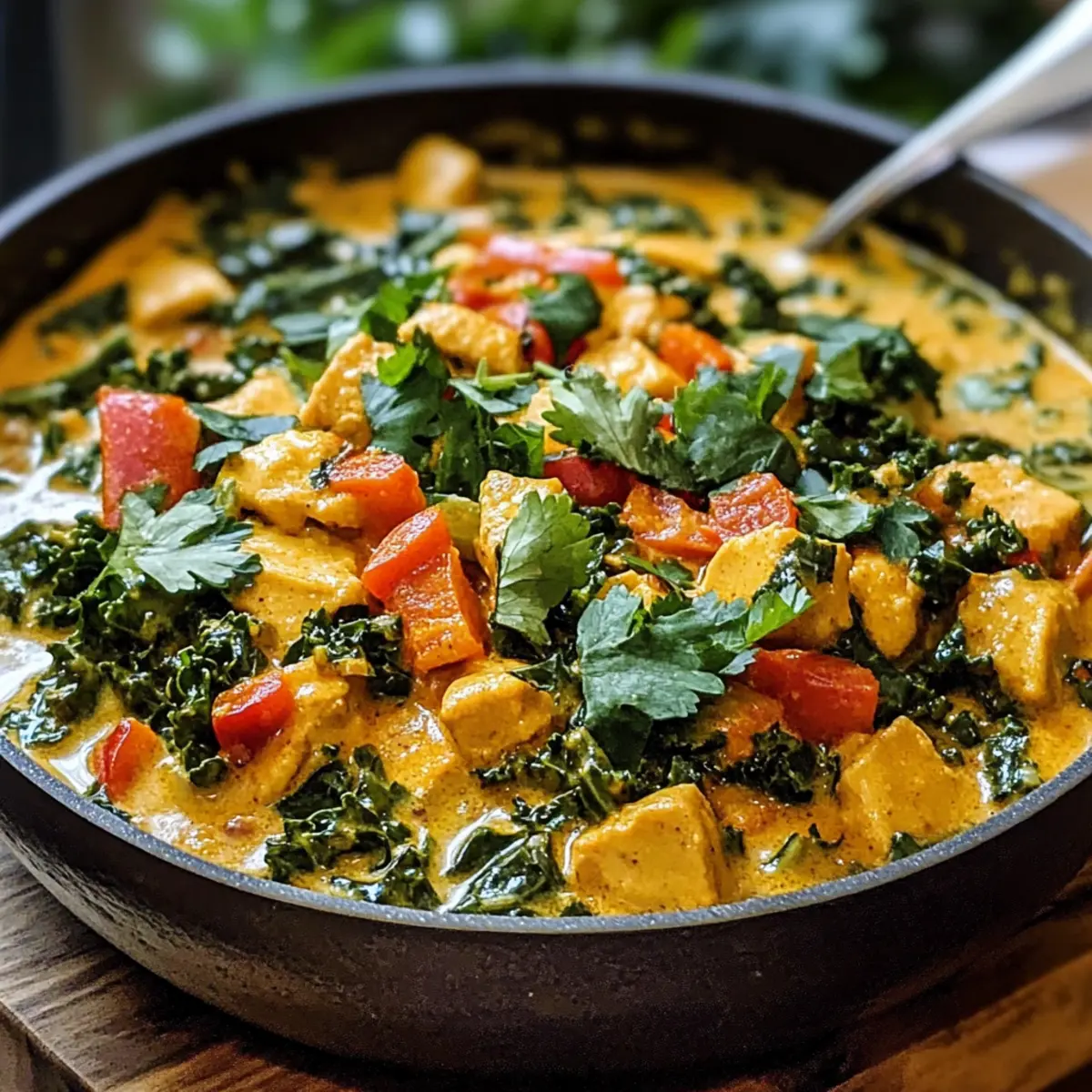 Veganes Grünkohl-Curry für gesunde Genussmomente