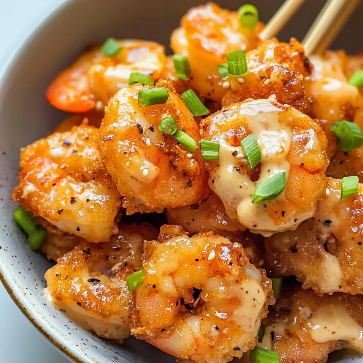 Luftfritteuse Bang Bang Garnelen blitzschnell zubereitet