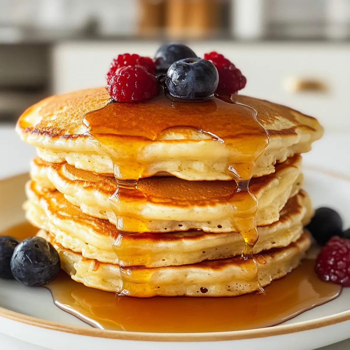 Bestes flauschiges Pfannkuchen Rezept für jeden Tag