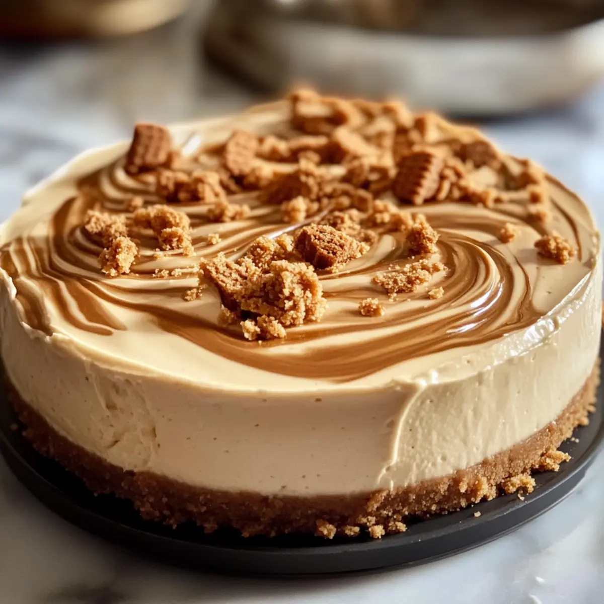 Biscoff Käsekuchen ohne Backen für jeden Anlass
