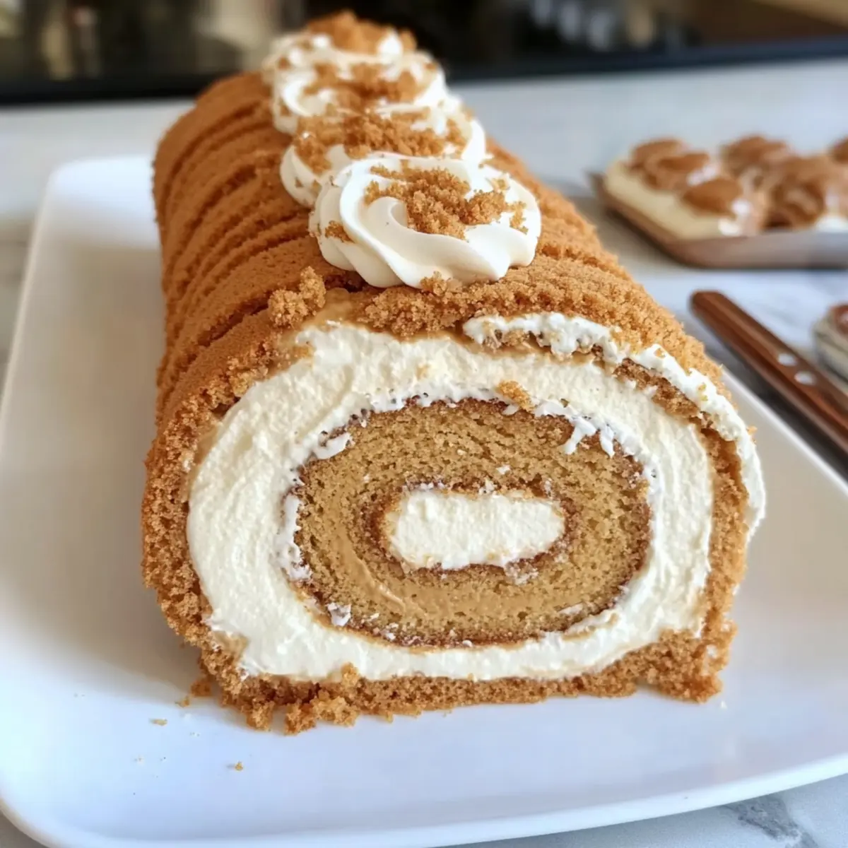 Biscoff Schweizer Rolle für himmlische Genussmomente