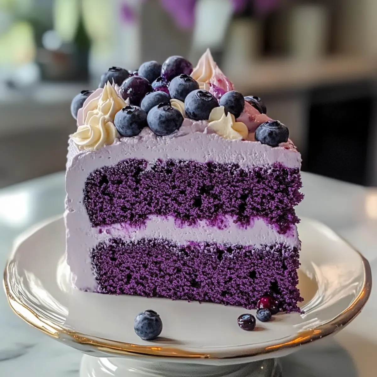 Blaubeer-Party-Rolle: Das perfekte süße Vergnügen