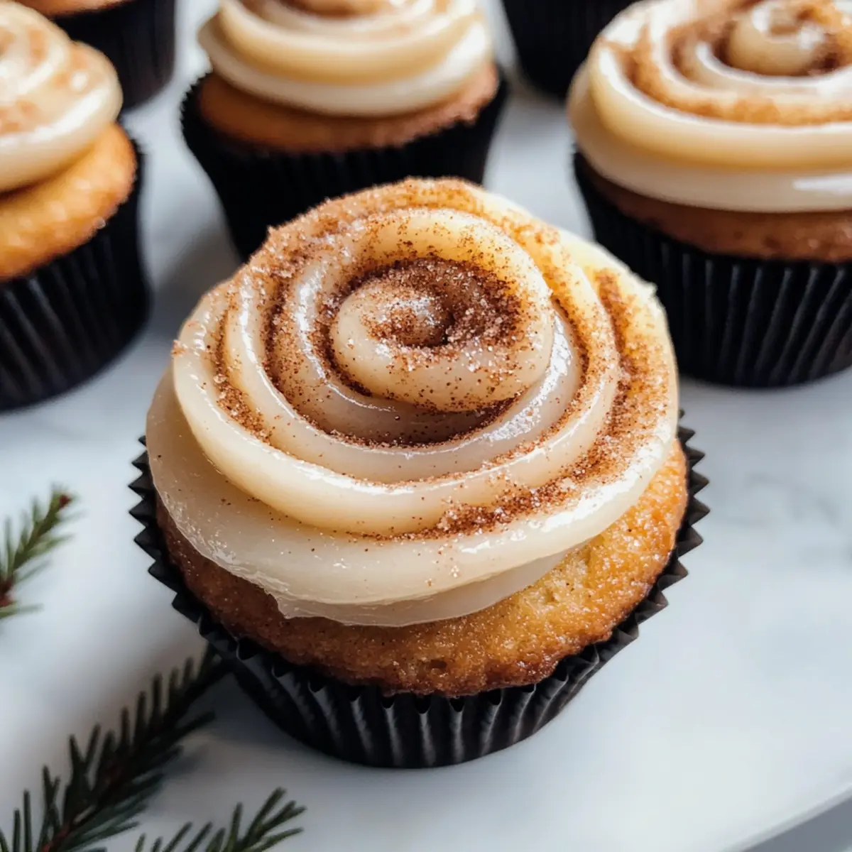 Zimtrollen Cupcakes: Einfach unwiderstehlich lecker