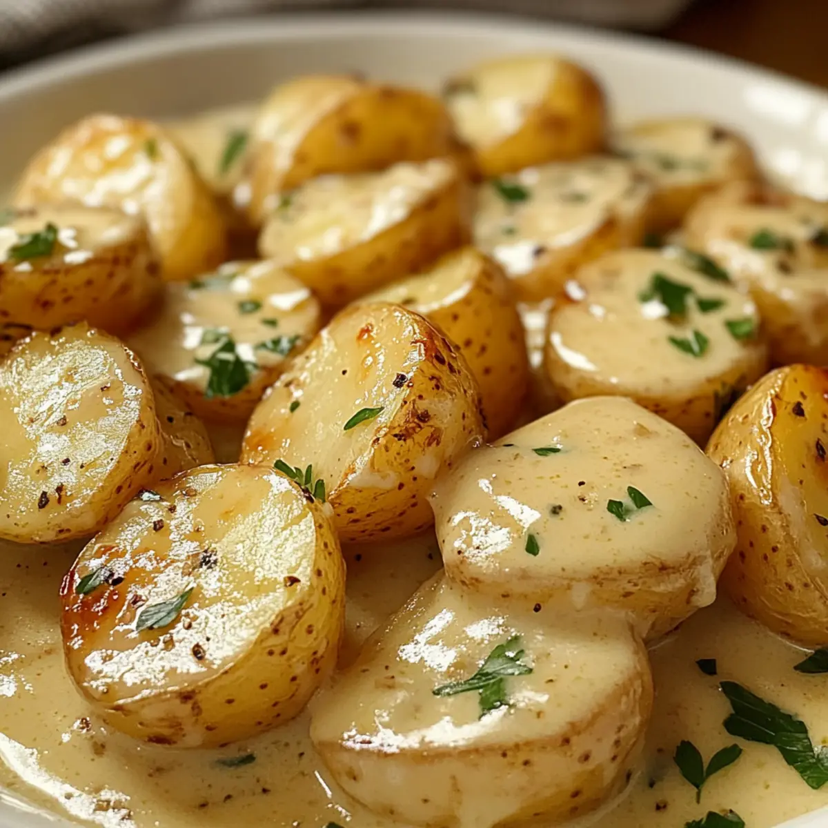Cremige Knoblauchkartoffeln für köstliche Abende