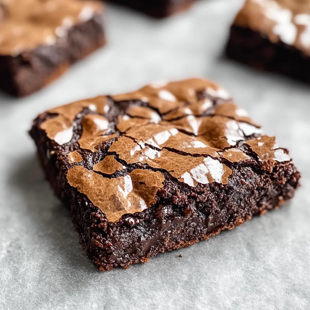 Fudgy Chewy Brownies für den ultimativen Genuss