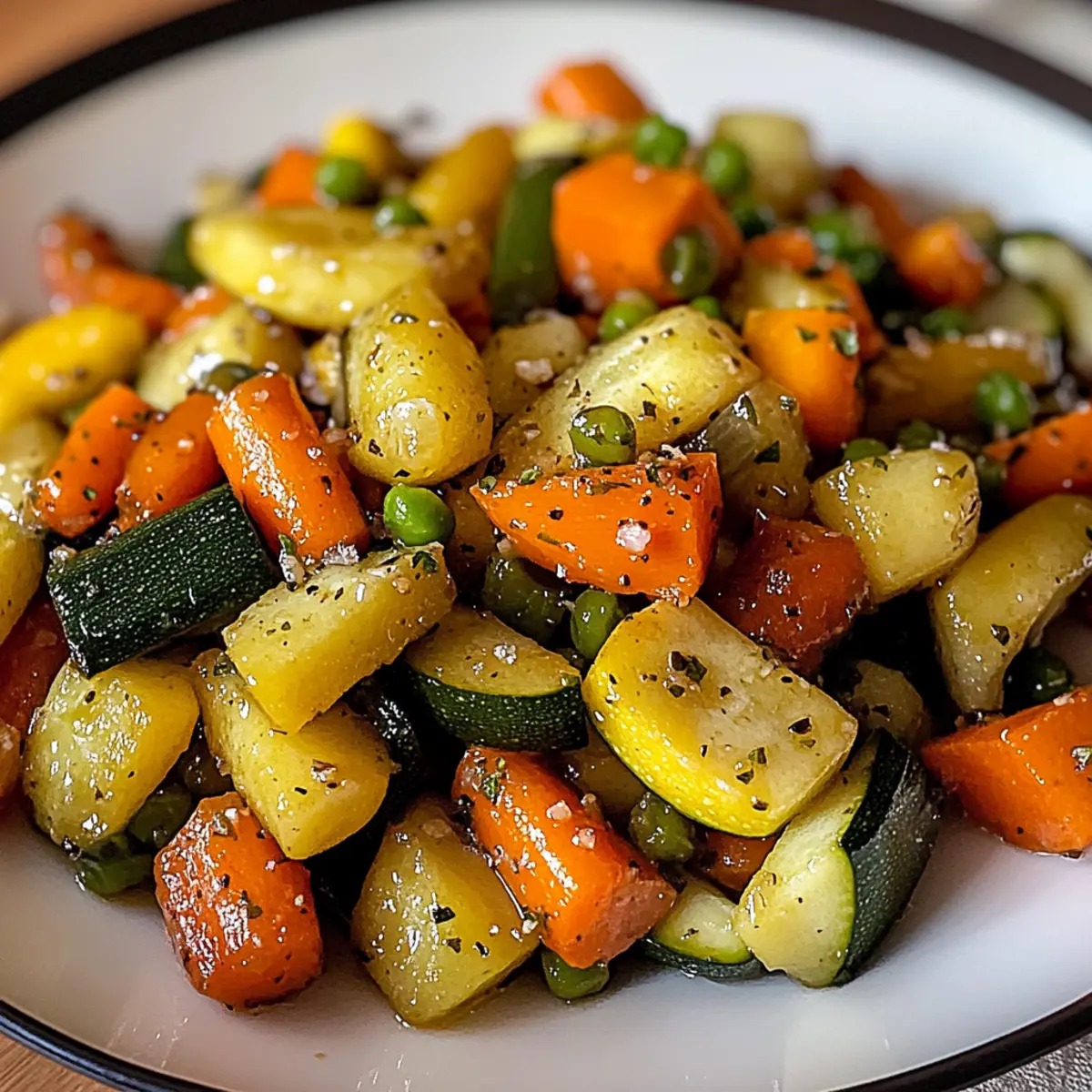 Knoblauchbuttergemüse: Schnelle, leckere Beilage