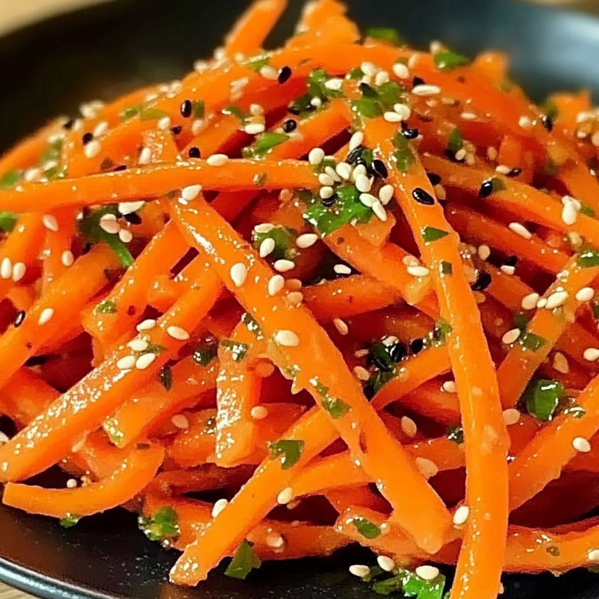 Koreanischer Karottensalat: Frisch, gesund & lecker