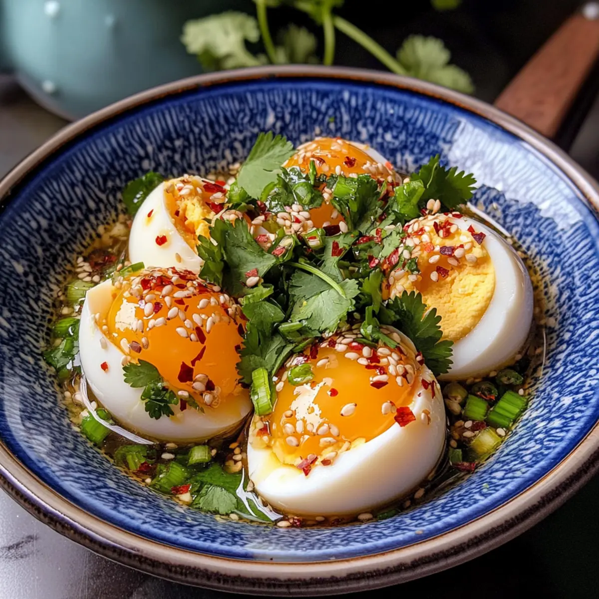 Würzige marinierte Eier für einen besonderen Genuss