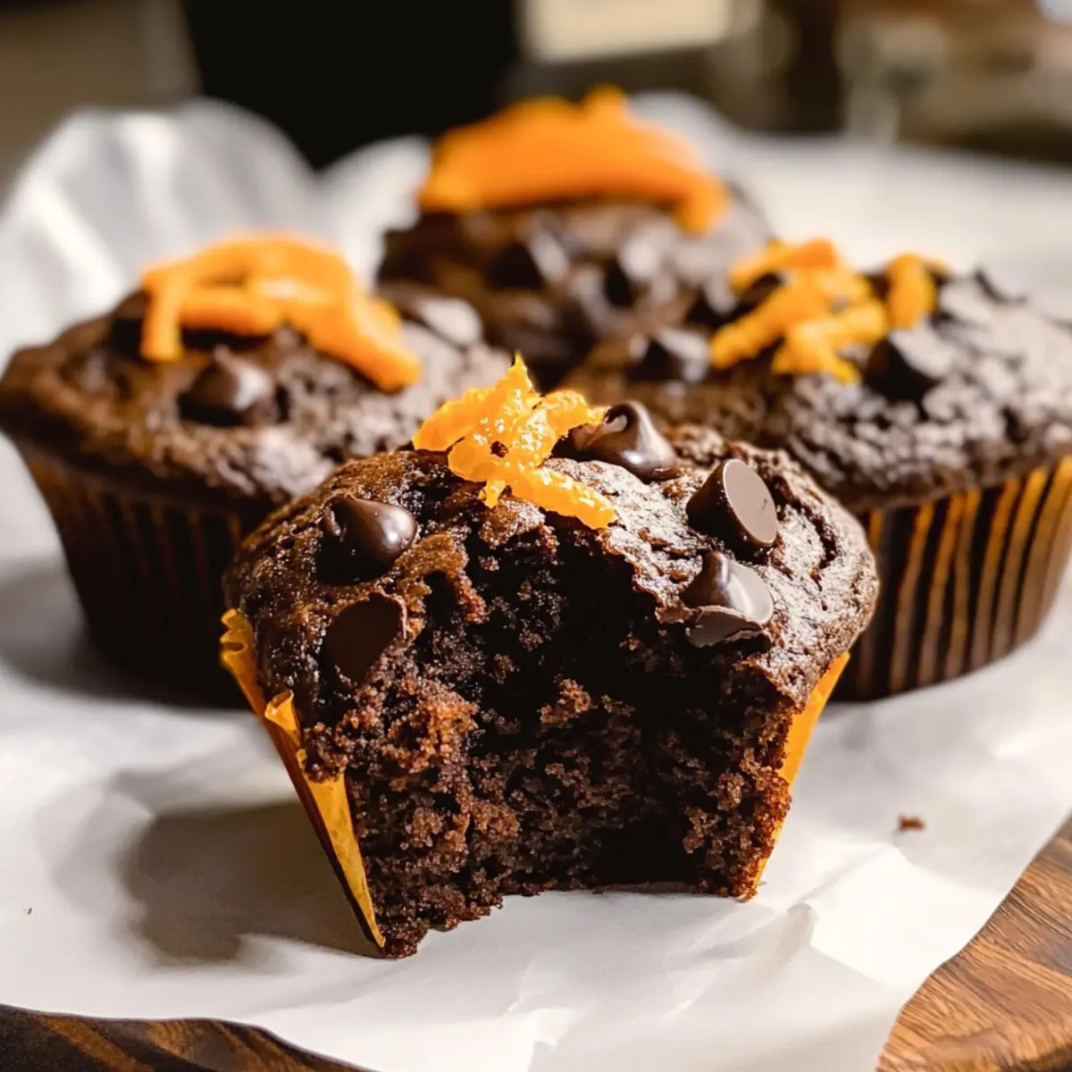 Saftige Orangen-Schokoladen-Muffins für jede Gelegenheit