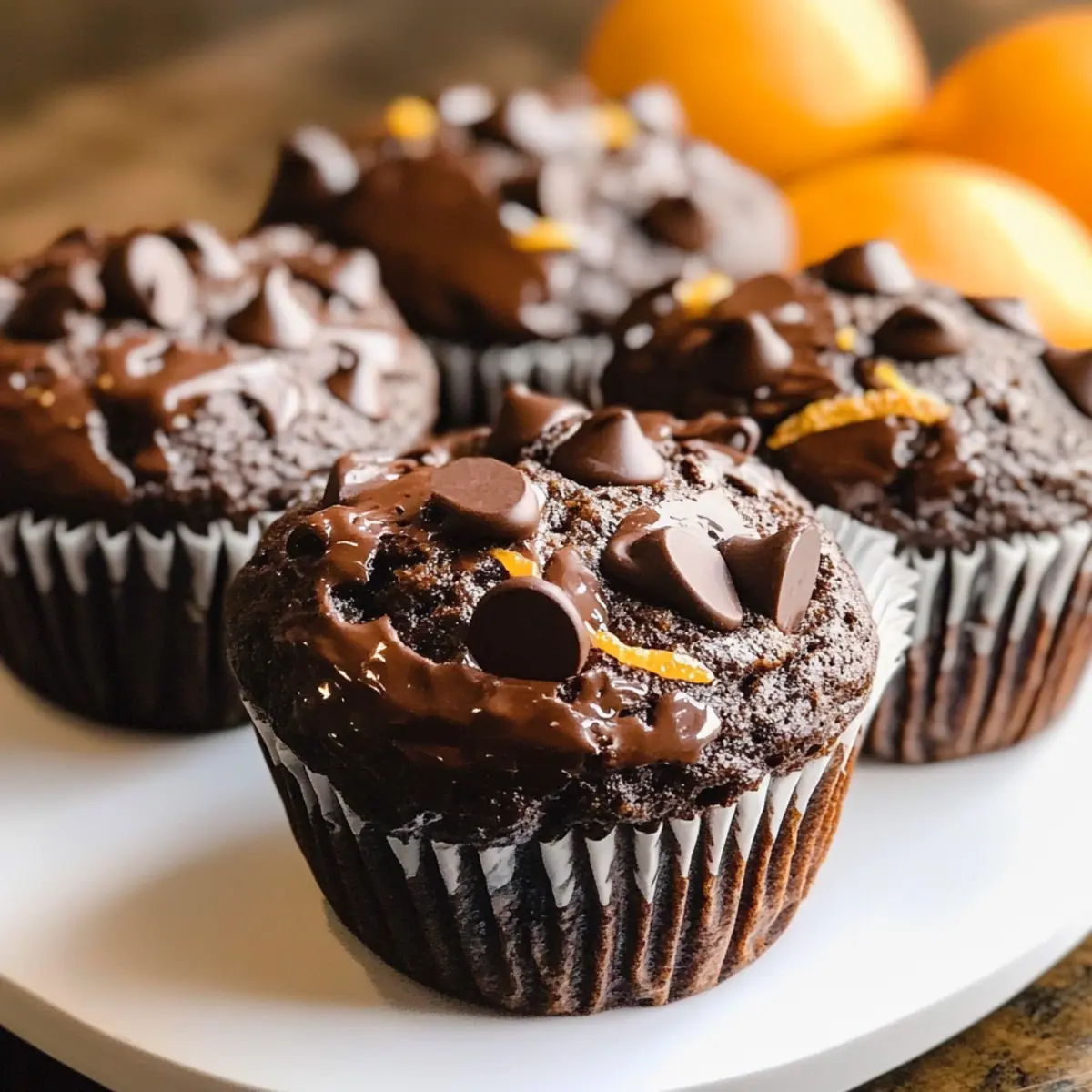 Orangen Schokoladen Muffins für den perfekten Genuss