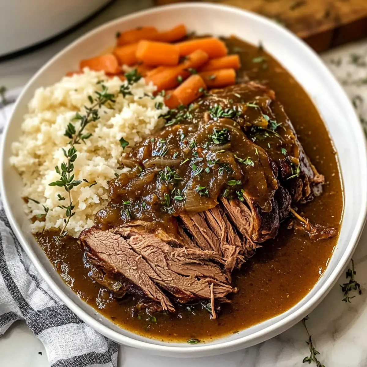 Langsame Kochgerät Rehbraten Rezept für perfekten Genuss