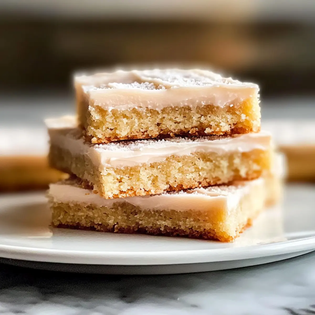 Weiche und zähe Vanille-Sauerteig-Zucker-Keksriegel