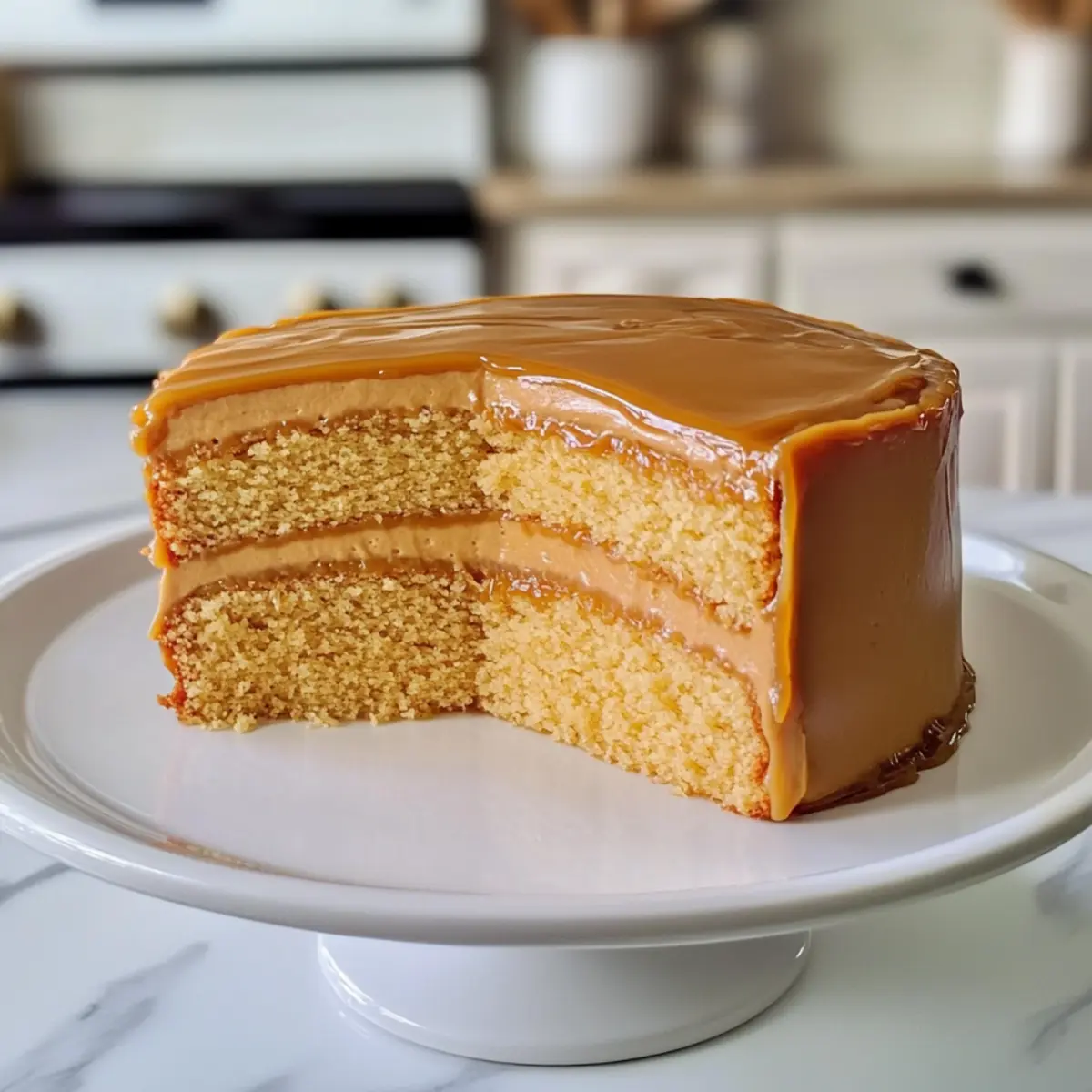 Süßer Karamelkuchen Rezept für süße Momente