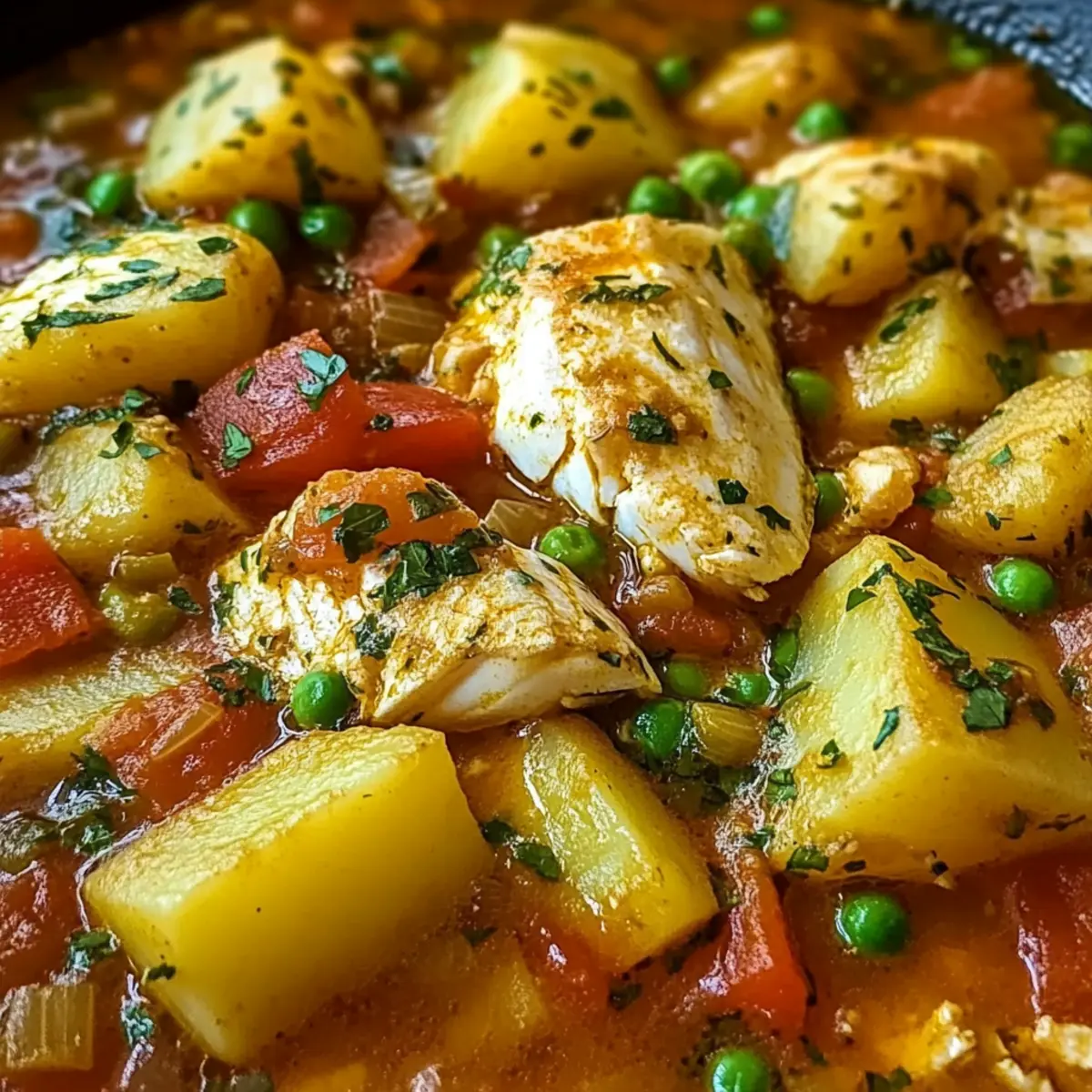 Spanische Fischsuppe mit Kartoffeln: Ein Komfortgericht