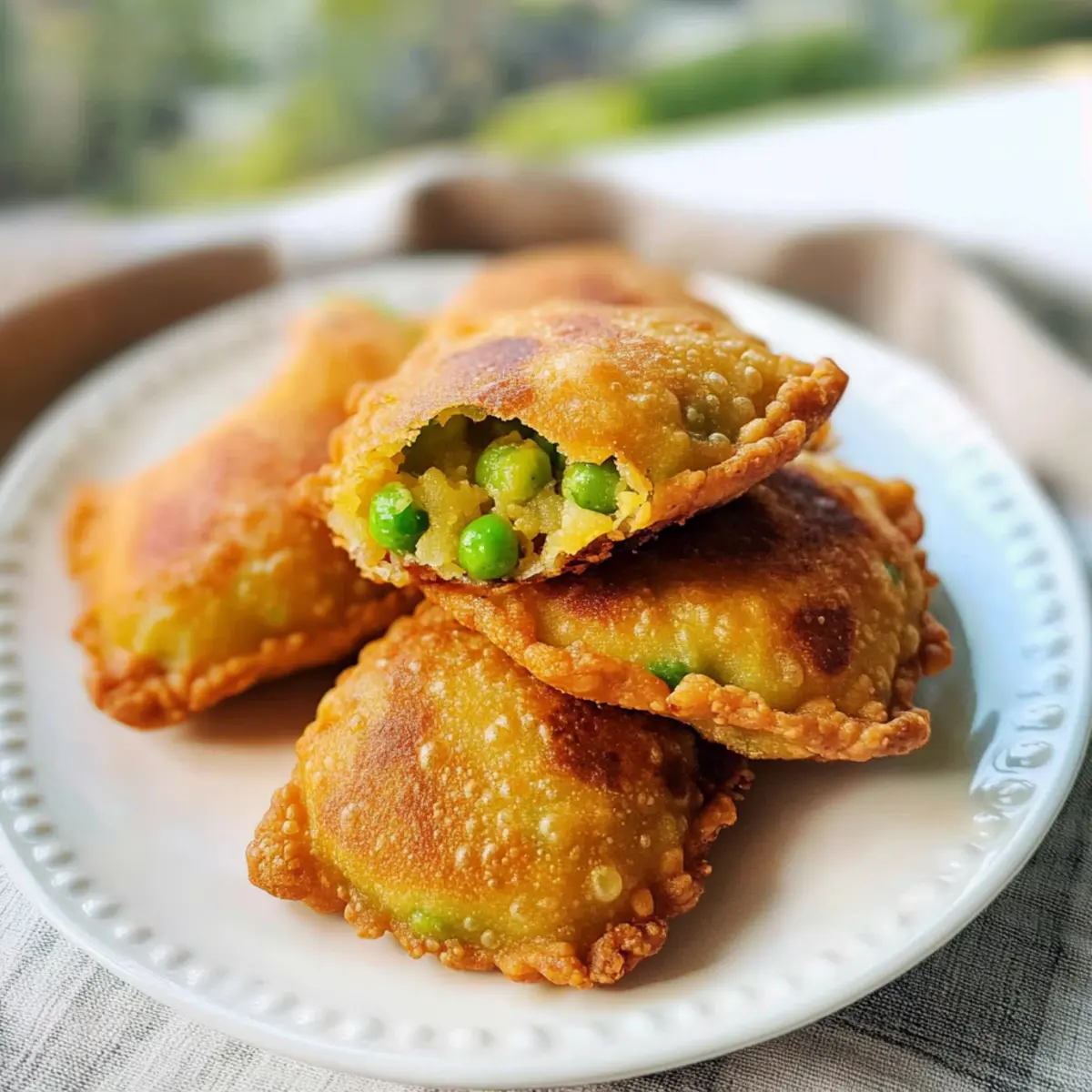 Gewürzte Samosa-Patties: Glutenfrei und Vegan lecker