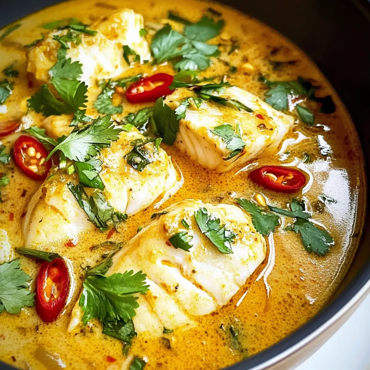 Thailändisches Kokosfisch-Curry in 25 Minuten