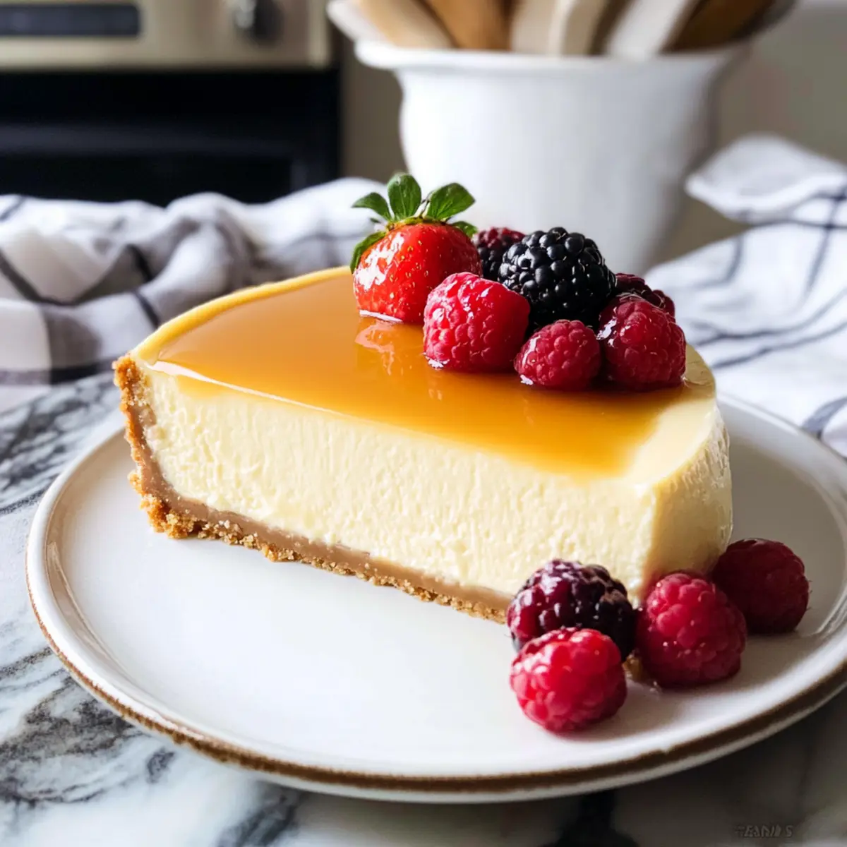 Das Beste einfache Käsekuchenrezept ohne Risse