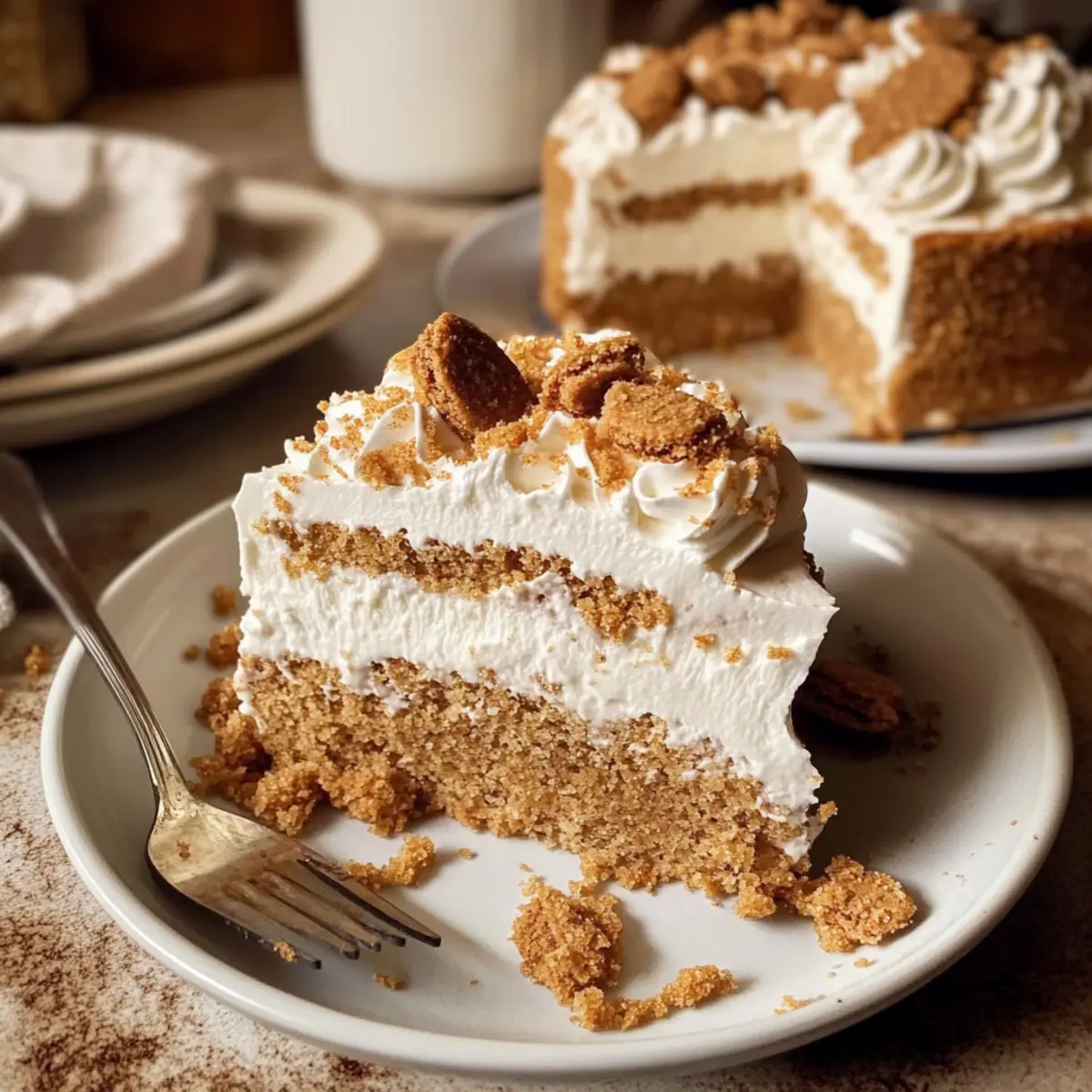 Völlig dekadenter Keksbutter Tres Leches Kuchen