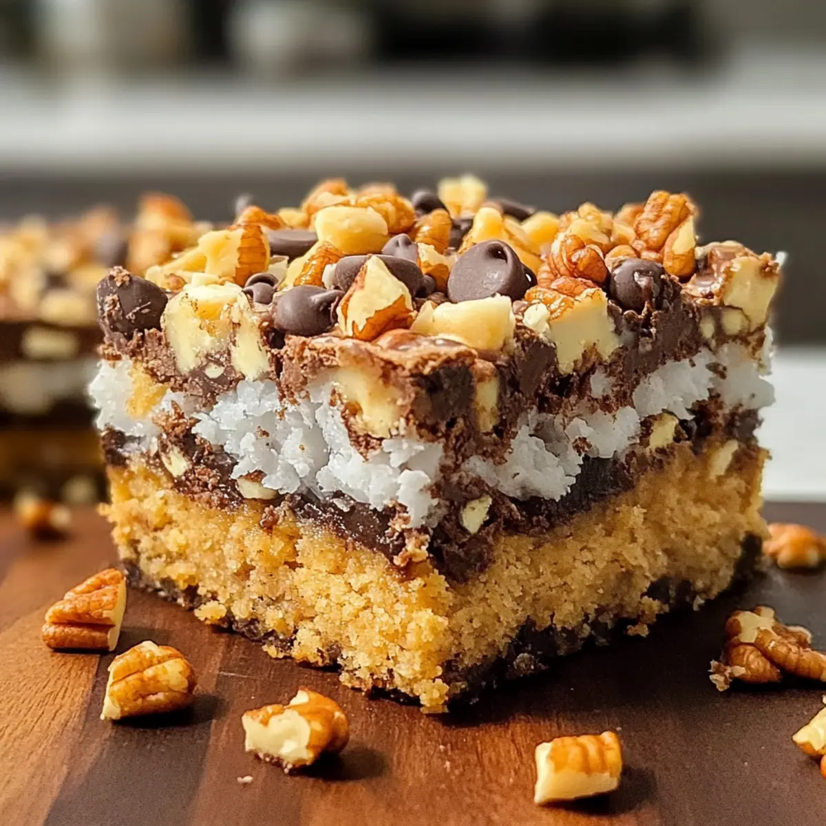 7-Schichten-Riegel Rezept: Süße Freude garantiert