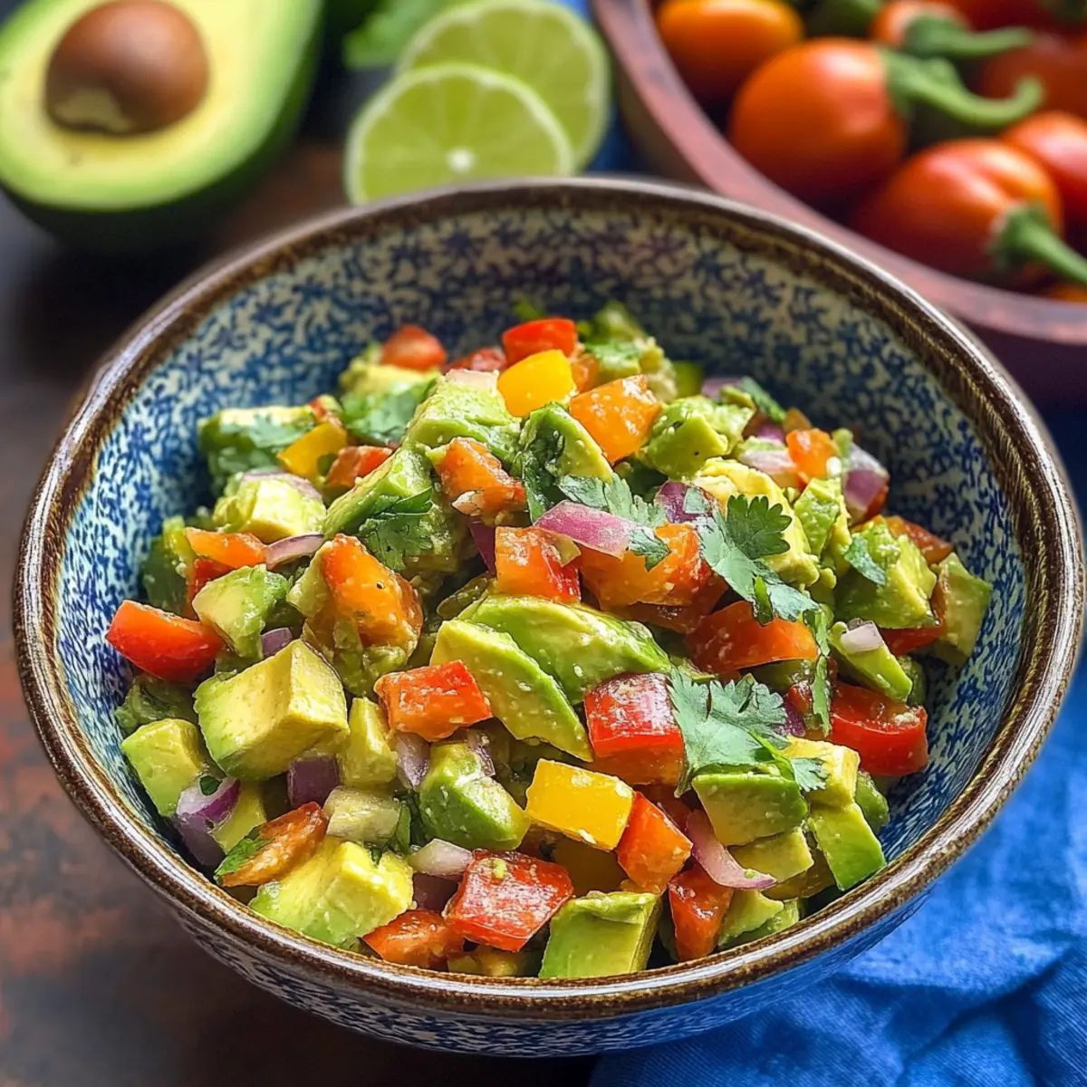 Frischer Avocado-Salat – Schnell und Gesund